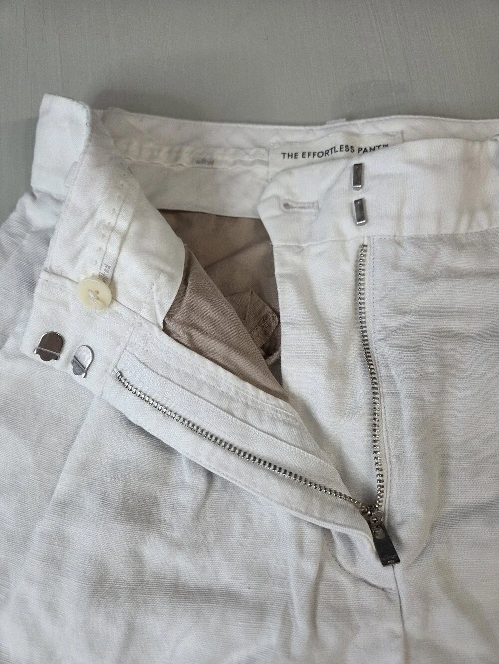 Aritzia The Effortless Pant Cropped CruiseLinen